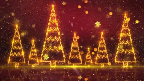 Videohive - Christmas Trees Background 1 - 35098402 - 35098402