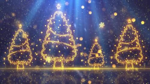 Videohive - Christmas Trees Background 6 - 35099495 - 35099495