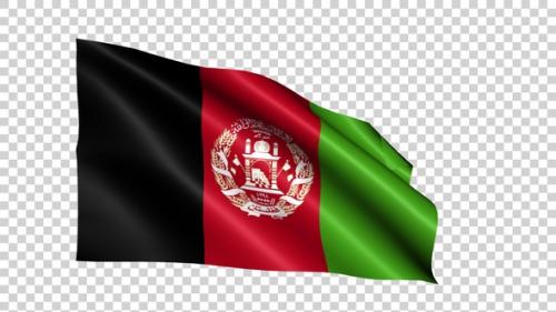 Videohive - Afghanistan Flag Blowing In The Wind - 35099610 - 35099610