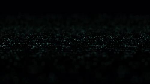 Videohive - Futuristic Matrix Particles Grid Background 02 - 35099663 - 35099663