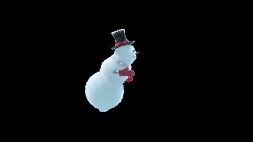 Videohive - 66 Snowman Dancing HD - 35100452 - 35100452