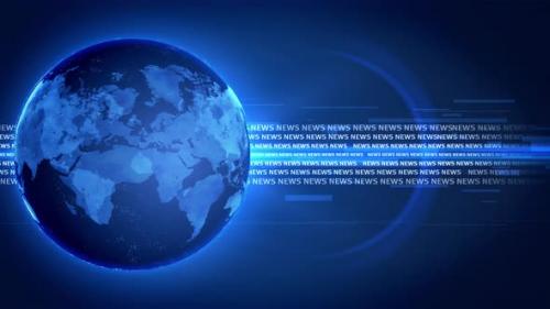 Videohive - News Globe Background 2 - 32209690 - 32209690