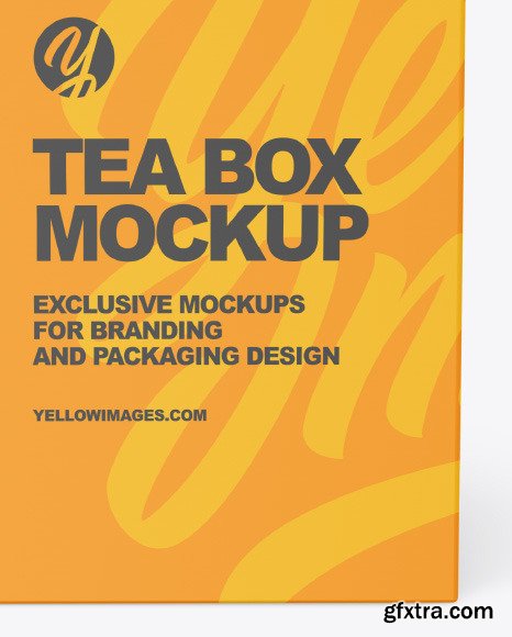 Square Tea Box Mockup 89119