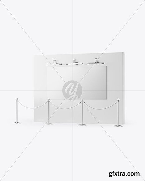 Canvas Picture on the Wall Mockup 89061