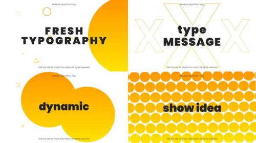 Videohive - Fresh Typography - 34772551 - 34772551