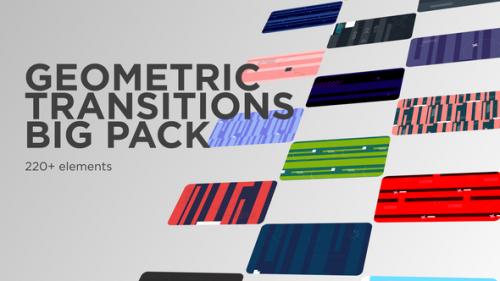 Videohive - Geometric Transitions Big Pack - 34937277 - 34937277