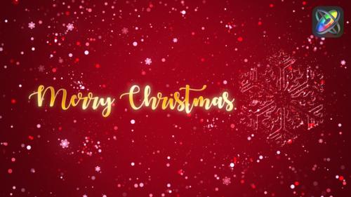 Videohive - Christmas Wishes Opener Apple Motion - 35130859 - 35130859