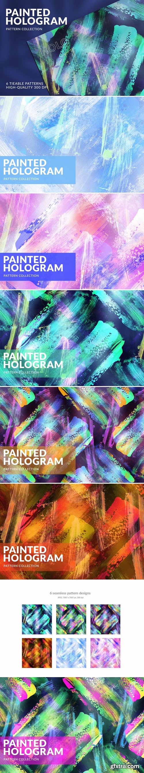 Painted Hologram Pattern Collection