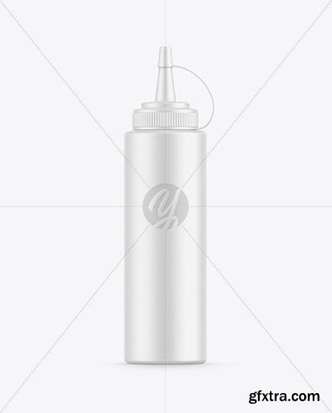 Plastic Sauce Bottle Mockup 88961