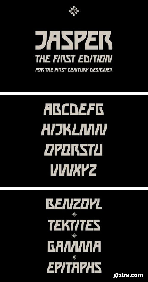 Jasper Display Font