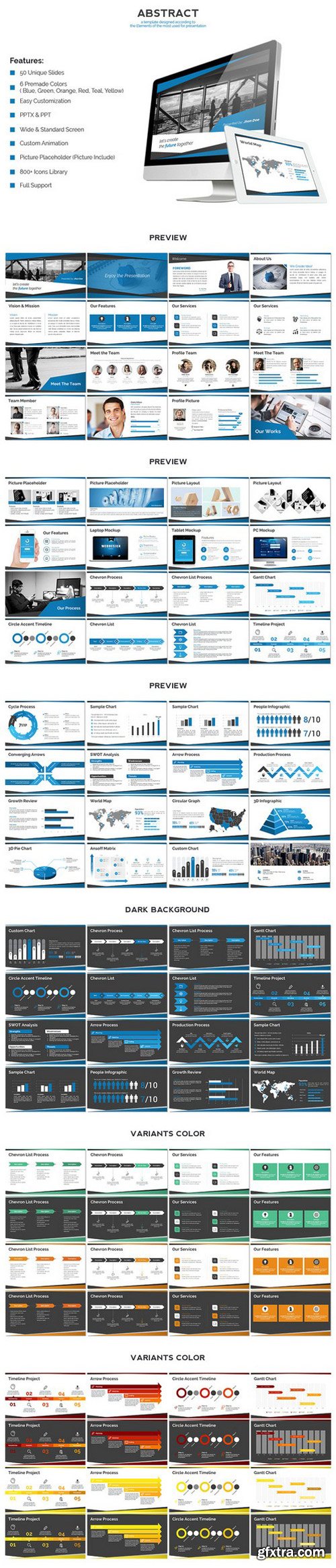 Abstract - Powerpoint Theme Template