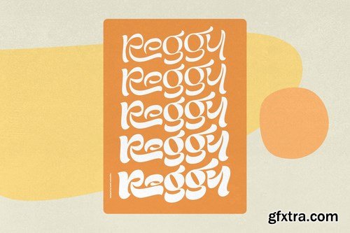 Reggy - Fun Retro display font