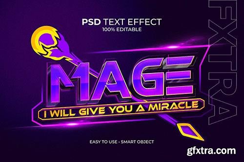 Esport Mage Logo Text Effect