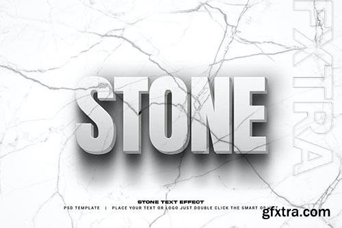 Stone text effect