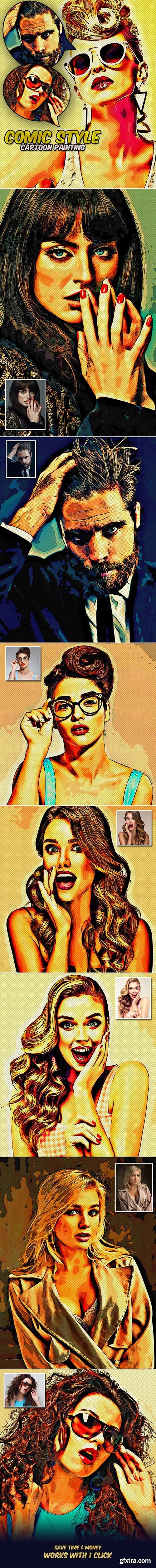 GraphicRiver - Comic Style Cartoon Painting 34625592