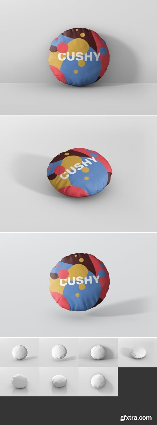 Pillow Mockup - Round