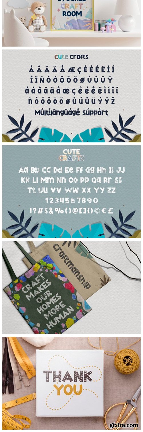 Cute Crafts Font