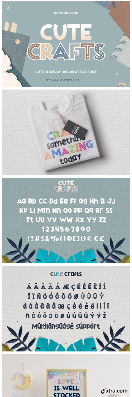 Cute Crafts Font