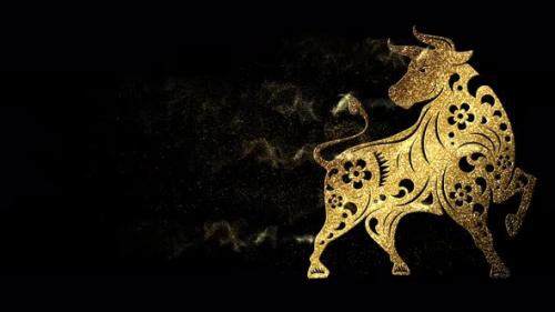 Videohive - Chinese zodiac Astrological Sign Year of the Ox 01 - 35159372 - 35159372