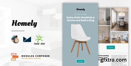 ThemeForest - Homely v1.0 - E-Commerce Responsive Furniture and Interior design Email with Online Builder - 35148942