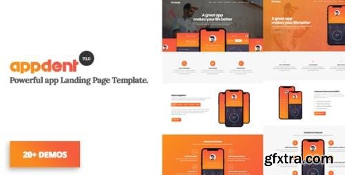 ThemeForest - Appdent v1.0 - App Landing Page (Update: 18 February 18) - 20843838