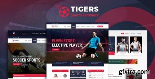 ThemeForest - Tigers v1.0 - Soccer Sports HTML Template - 25587219