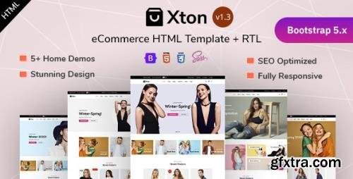 ThemeForest - Xton v1.3 - eCommerce HTML Template - 26079219