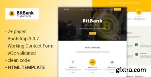 ThemeForest - BitBank v1.0 - Crypto currency Template (Update: 5 July 18) - 21267628