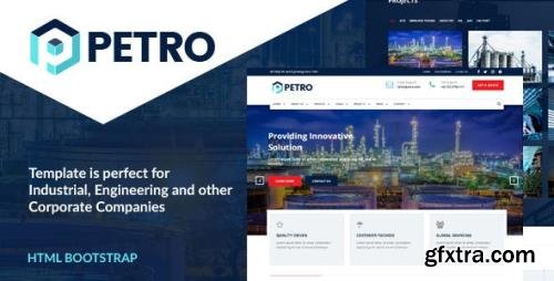 ThemeForest - Petro v1.0 - Industrial HTML Template (Update: 22 February 18) - 19846808