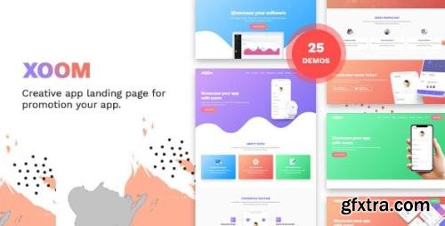 ThemeForest - XOOM v1.0 - App Landing Page - 21424097