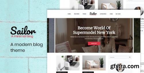 ThemeForest - Sailor v1.0 - A Modern HTML Blog Theme - 22341313