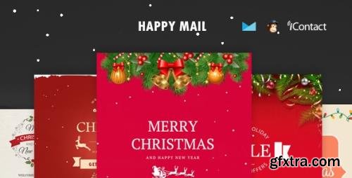 ThemeForest - Happy Mail v1.0 - Christmas Email Templates set + Online Access (Update: 17 December 16) - 19120093