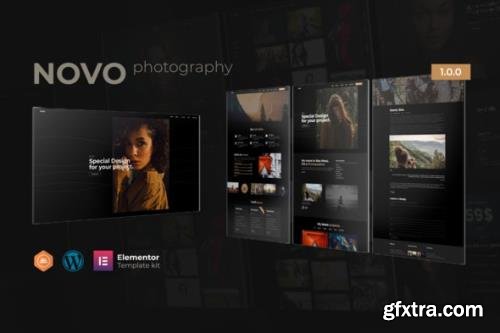 ThemeForest - Novo v1.0.0 - Photography Elementor Template Kit - 34377888