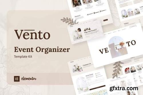 ThemeForest - Vento v1.0.1 - Event Organizer Elementor Template Kit - 35012031