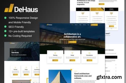 ThemeForest - Dehaus v1.0.0 - Interior Design & Architecture Elementor Template Kit - 35119270