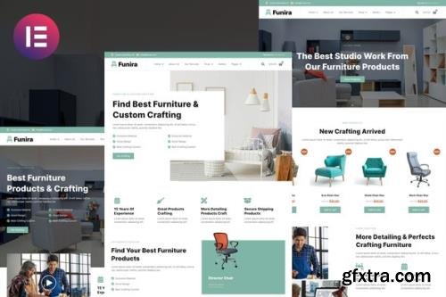 ThemeForest - Funira v1.0.0 - Custom Craft Furniture Elementor Template Kit - 33872604