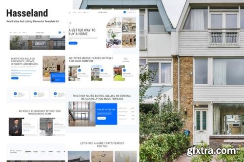 ThemeForest - Hasseland v1.0.0 - Real Estate Listing Elementor Template Kit - 35036218