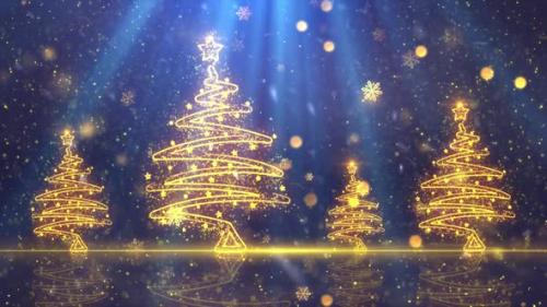 Videohive - Christmas Trees Background 15 - 35162858 - 35162858