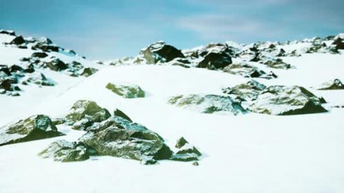 Videohive - Snow and Rock in the Winter - 35165032 - 35165032