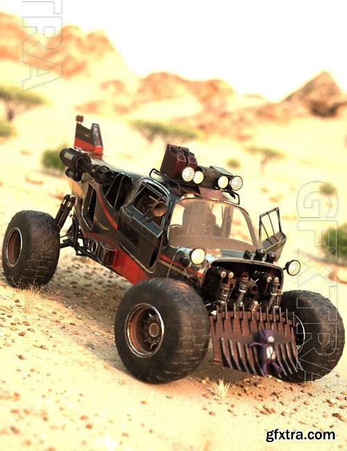 Wasteland Plane Car