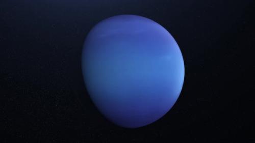 Videohive - Abstract animation of planet Neptune - 35173454 - 35173454