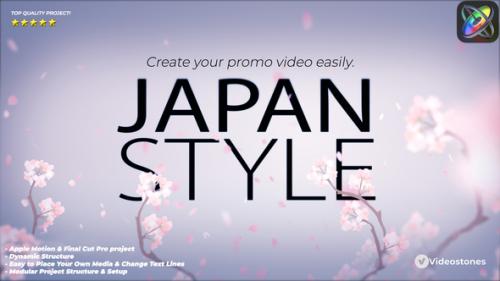 Videohive - Japan Style Intro - Romantic Titles Animation Promo Apple Motion Template - 35180549 - 35180549