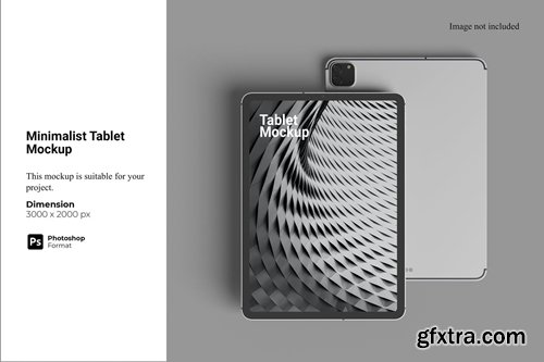 Minimalist Tablet Mockup