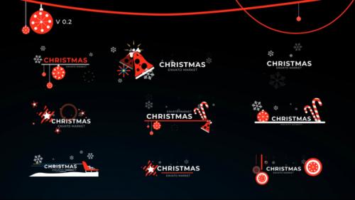 Videohive - Christmas Icon Titles V 0.2 - 35136465 - 35136465