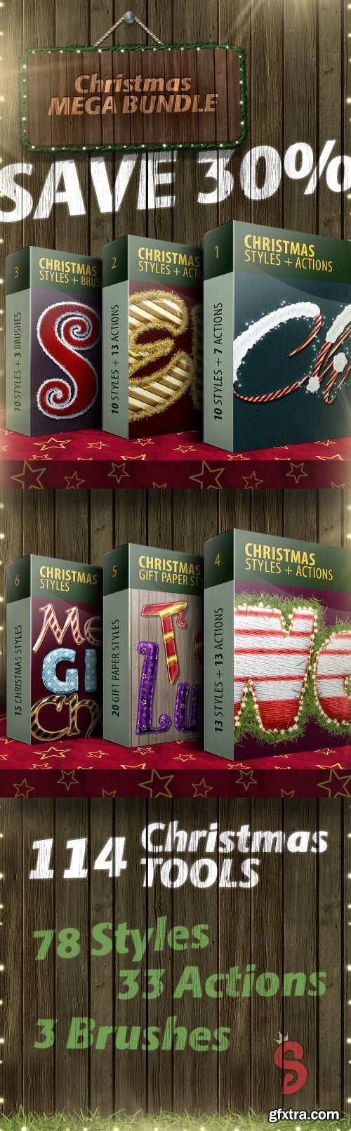 Christmas Actions & Styles - Mega Bundle 13720345