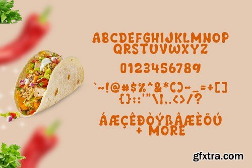 Taco Crispy Font