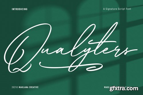 Qualyters Script Font