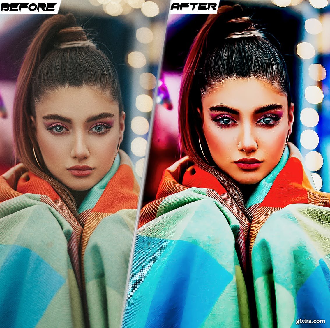 Digital Painting Photoshop Action » GFxtra