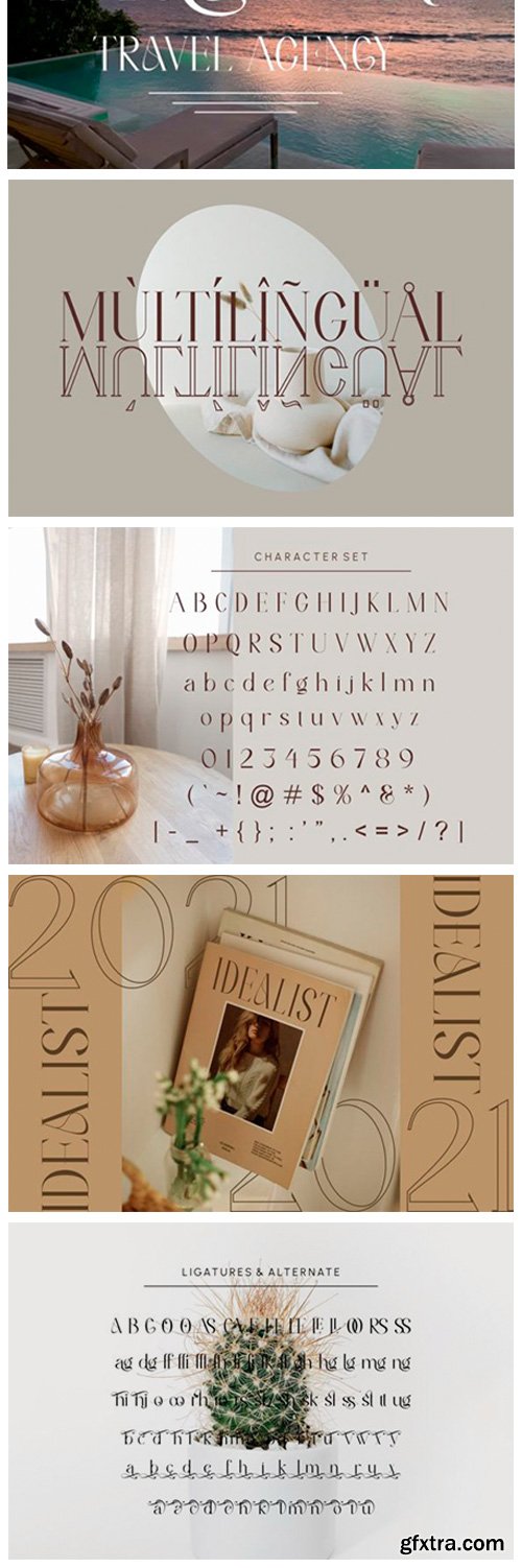 Thirossa Font