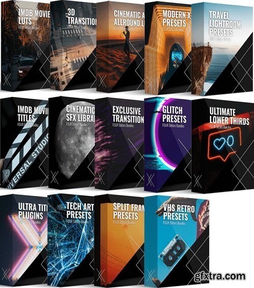 FOUR Editors Platinum Bundle: Complete All in 1